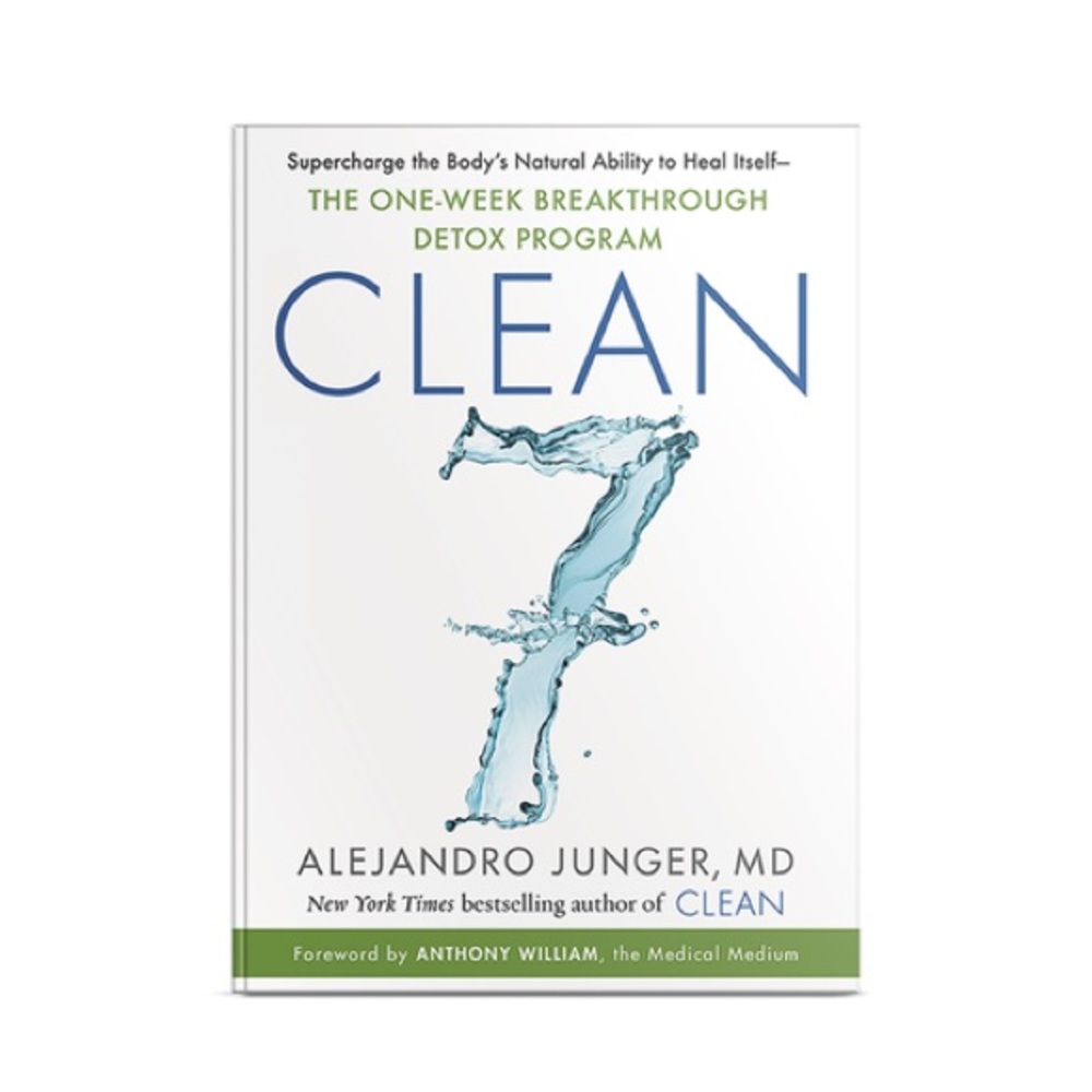 COPY - COPY - Clean 7 by Dr Alejandro Junger Hardcover Detox Program Book